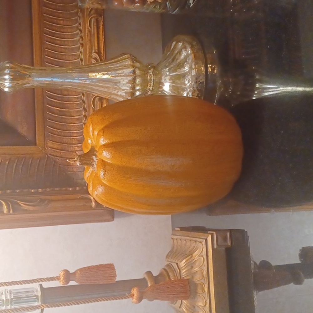 Pottery Barn Pumpkin Candle